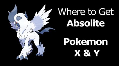 Where to find Absolite Pokemon X Y Absolite Mega Absol Item.
